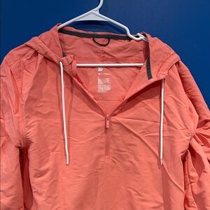 All in Motion Coral Quarter-Zip Hoodie